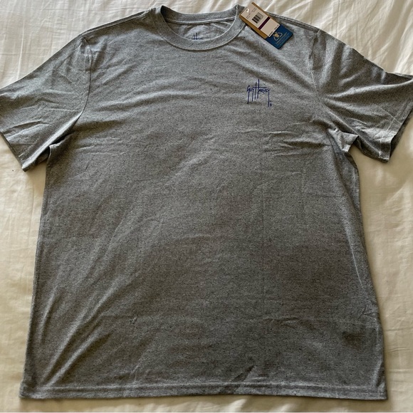 Guy Harvey Tropic Tuna Short-Sleeve T-Shirt for Men - XXL - Picture 9 of 10